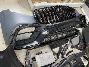 Бампер передний AMG 63 на Mercedes GLS X167 Бампер передний AMG 63 на Mercedes GLS X167